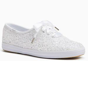 NWT Keds x Kate Spade New York Champion Glitter Sneakers